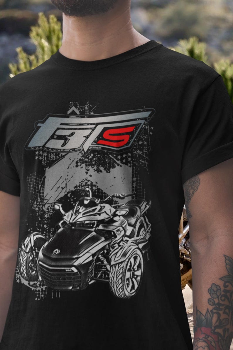 Can-Am On-Road T-Shirt Spyder Ryker Motorrad T-Shirt Dreirad Freedom Rider Top für BRP Fans Open Road Geschenk Bekleidung Bild 1