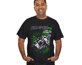 しめ　Tシャツ カワサキ Ninja ZX-6R Tシャツ スーパースポーツ 636 スクリーマー