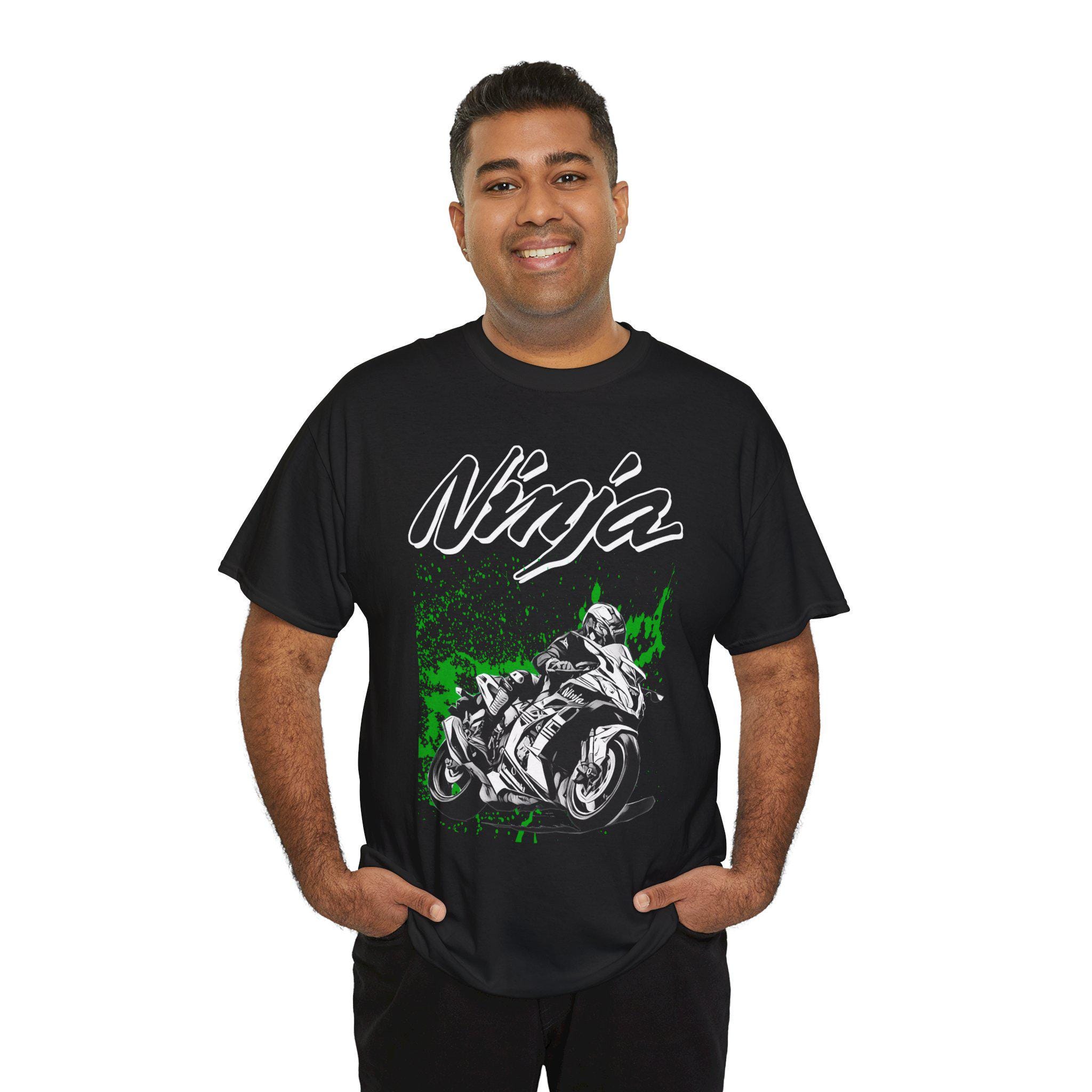 Ninja Motorcycle T Shirt for Sportbike Fans Ninja ZX Inspired Tee