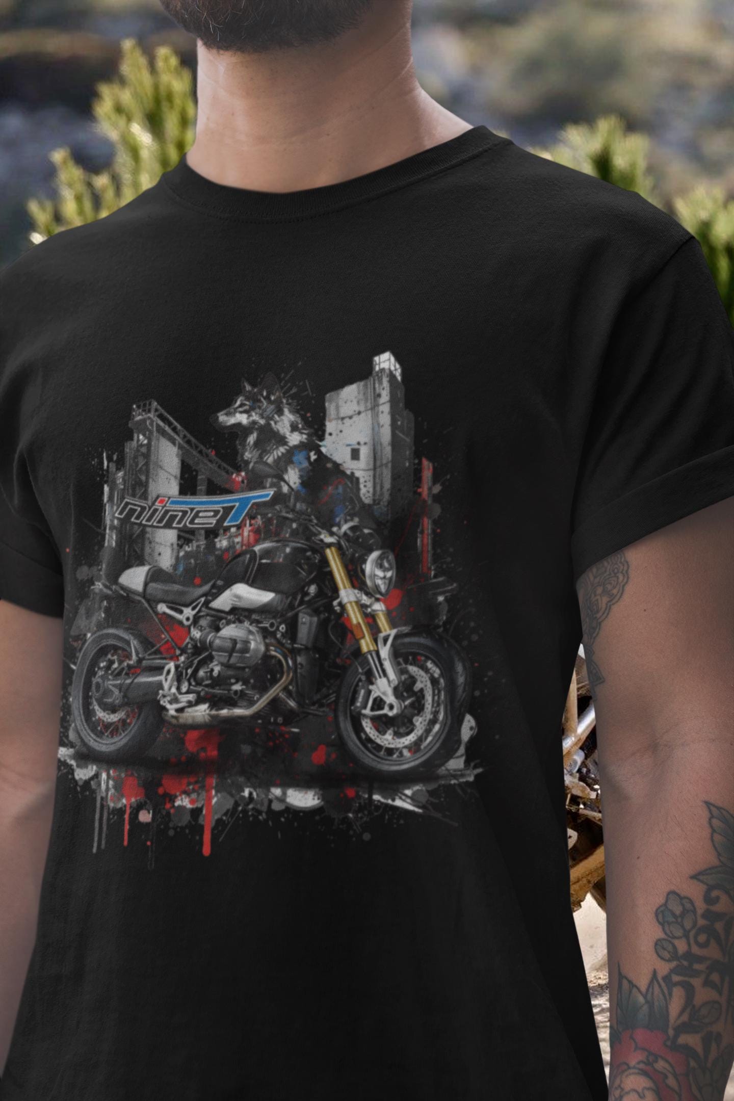 Bmw R Nine T Shirt - Etsy UK