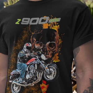 Kawasaki Z900RS T Shirt Perfect Biker Gift For Modern Classic Rider Fan Top For Kawasaki Owners Husband Present Moto Z 900 RS Motorcycle