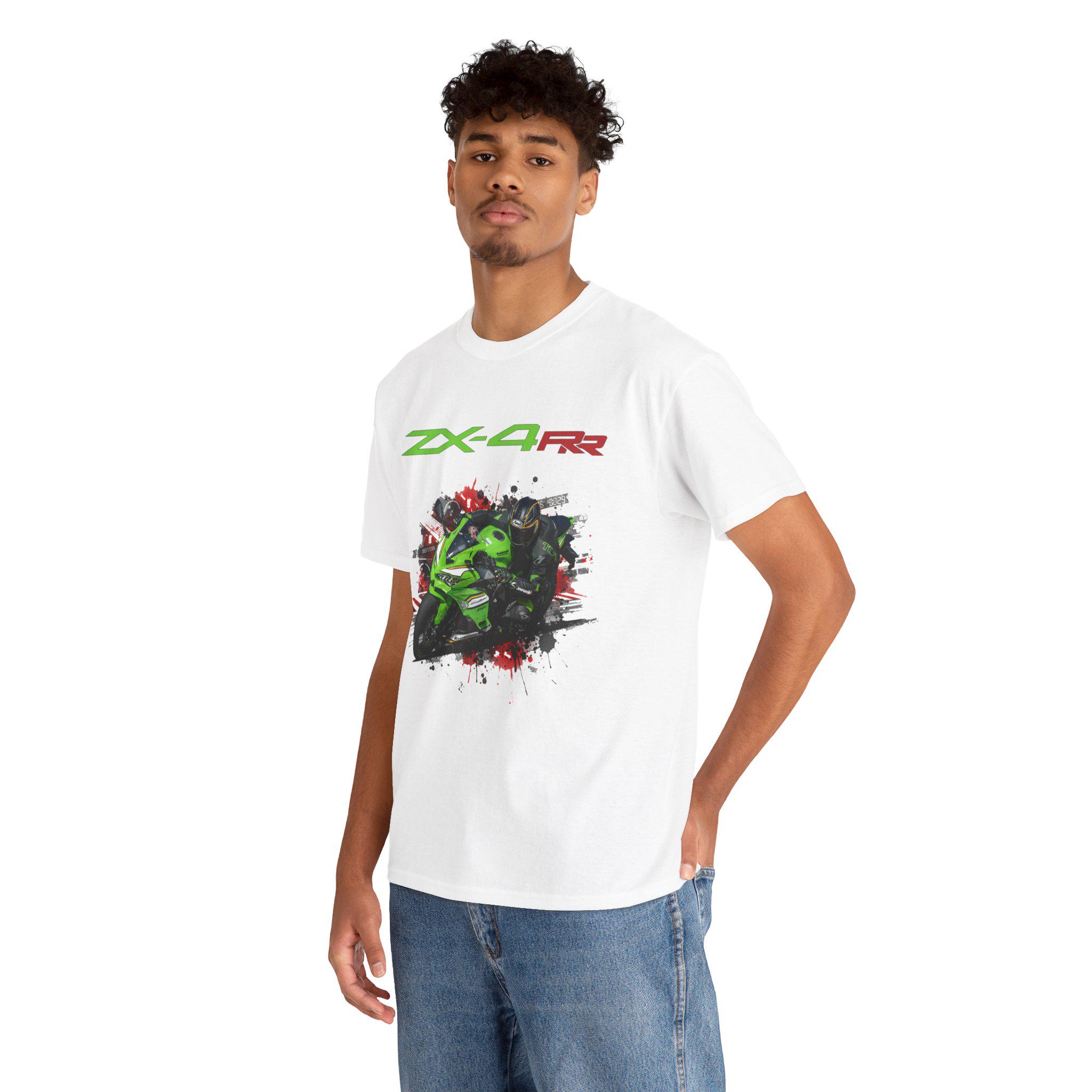 Ninja ZX4RR 2025 T Shirt, 400cc Inline Four Screamer Tee