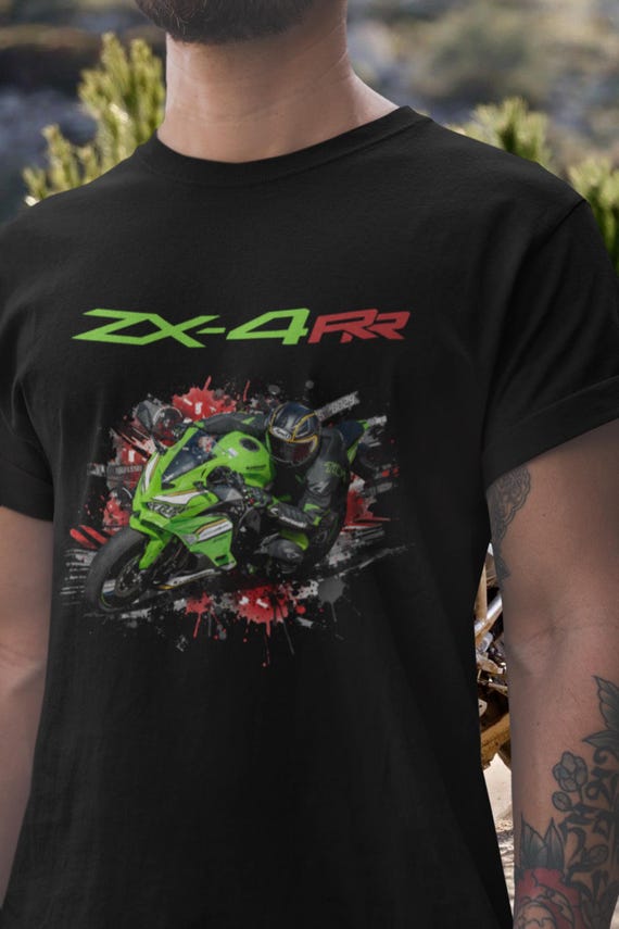 Ninja ZX4RR 2025 T Shirt, 400cc Inline Four Screamer Tee