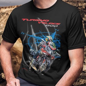 MV Agusta Turismo Veloce T Shirt The Fast Tourism Motorcycle Tee Italian Sport Tourer Rider Top For MV Agusta Fans Gift Moto Lover
