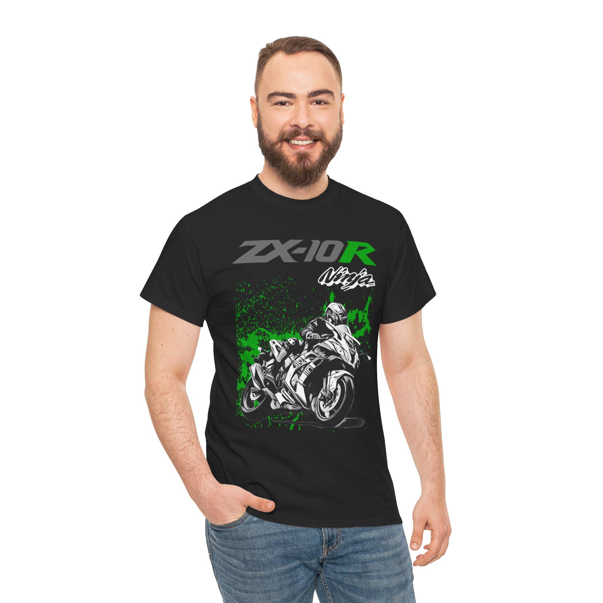Ninja ZX-10R T Shirt World Superbike Champion Motorcycle Tee