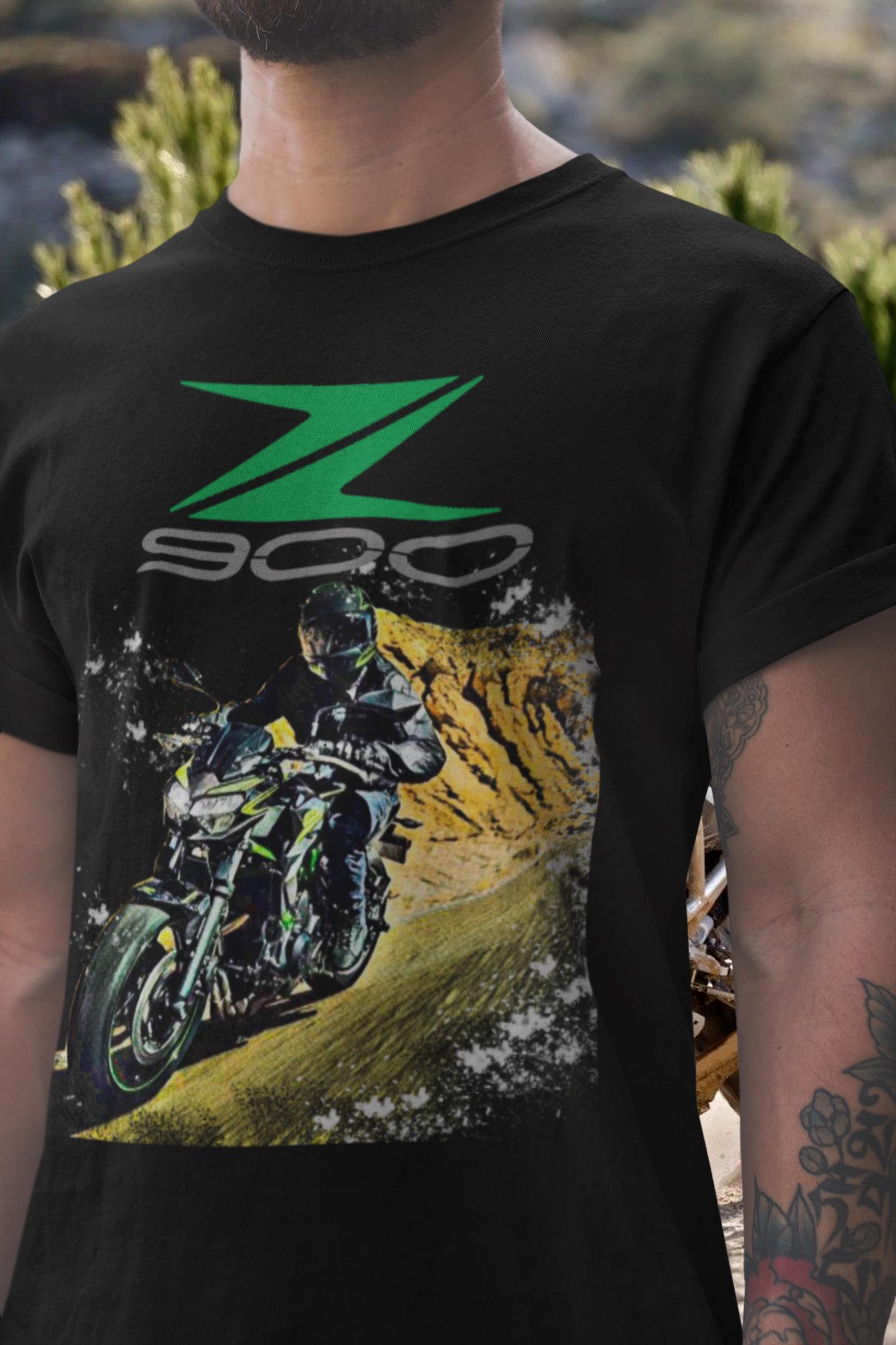 Z900 T Shirt Sugomi Design Supernaked Motorcycle Tee Inline Four