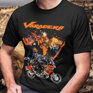 Honda Varadero T Shirt Perfect Biker Gift For ADV Tourer Rider Fan Top For Honda Owners Husband Present Apparel Moto XL 1000V Adventure