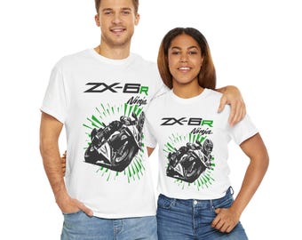 Ninja ZX-6R T Shirt Supersport 636 Screamer Motorcycle Tee Racing