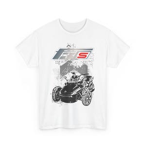 Can-Am On-Road T-Shirt Spyder Ryker Motorrad T-Shirt Dreirad Freedom Rider Top für BRP Fans Open Road Geschenk Bekleidung Bild 3