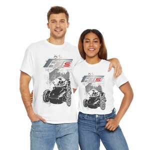 Can-Am On-Road T-Shirt Spyder Ryker Motorrad T-Shirt Dreirad Freedom Rider Top für BRP Fans Open Road Geschenk Bekleidung Bild 5