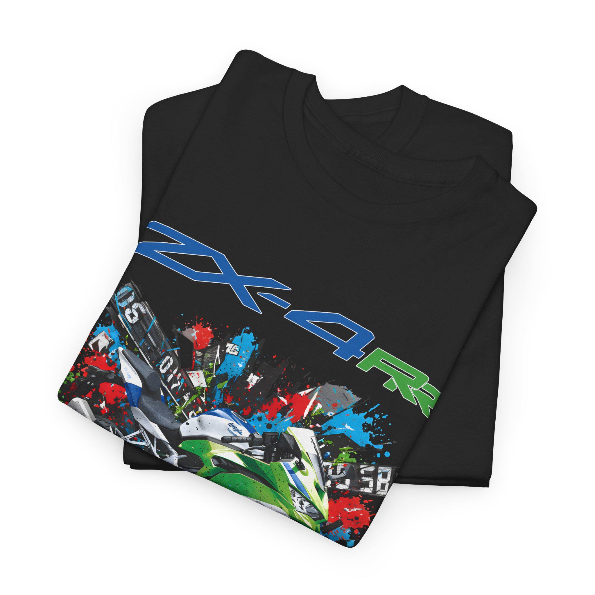 Ninja ZX4RR 40周年記念Tシャツ、ZXR750トリビュートTシャツ、レトロ