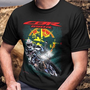 Honda CBR650R T Shirt The Sound of Style Motorcycle Tee Inline Four Rider Graphic Top For Honda Fans Sportbike Life Gift Moto Lover Racing