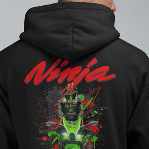 Kawasaki Zx 10 Hoodie - Etsy
