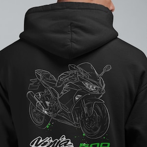 Kawasaki Ninja Hoodie - Etsy
