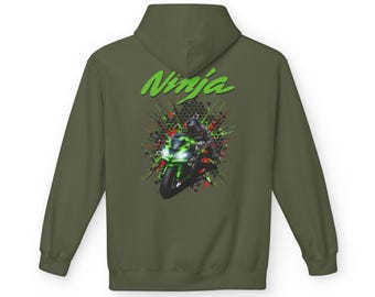 Ninja ZX-6R Hoodie, 636 Supersport Screamer Inline-four Biker