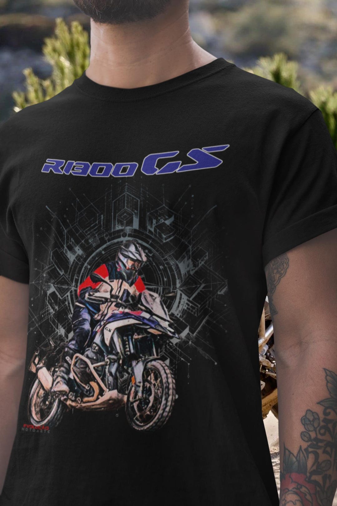 R1300 GS Adventure Motorcycle T Shirt for Dual Sport Touring