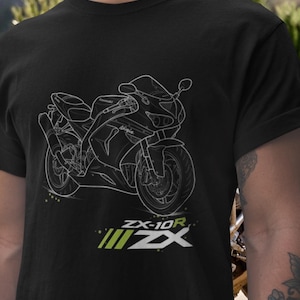 Zx10r Tshirt - Etsy