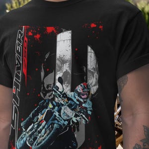 Aprilia Shiver 750 T Shirt Italian Roadster Motorcycle Tee V Twin Tech Pioneer Rider Graphic Top For Aprilia Fans Naked Bike Gift