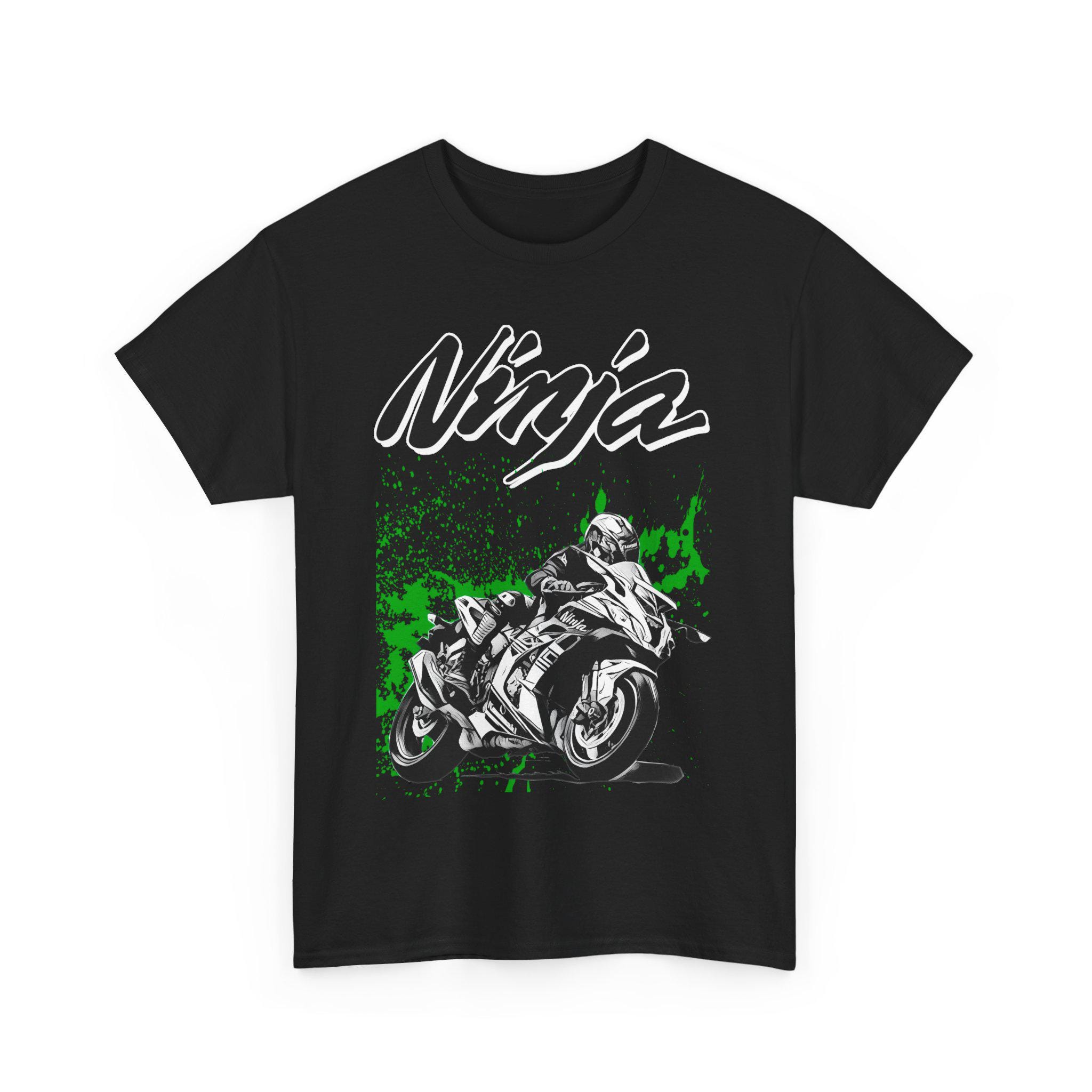 Ninja ZX T-shirt, Green Sportbike Inline-four Racing Biker Gift - Etsy