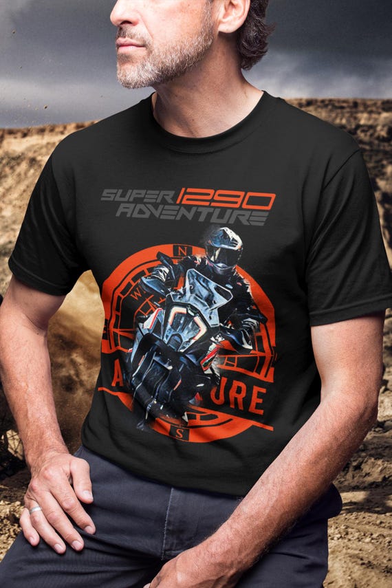 シャツ 1290 Super Adventure T-shirt, V-twin the Beast Big ADV Motorcycle
