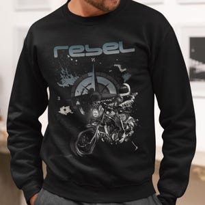 Honda Rebel 500 300 Sweatshirt The Perfect Biker Gift For Modern Bobber Rider Fan Top For CMX Owners Cruiser Apparel Moto CMX500 CMX 300