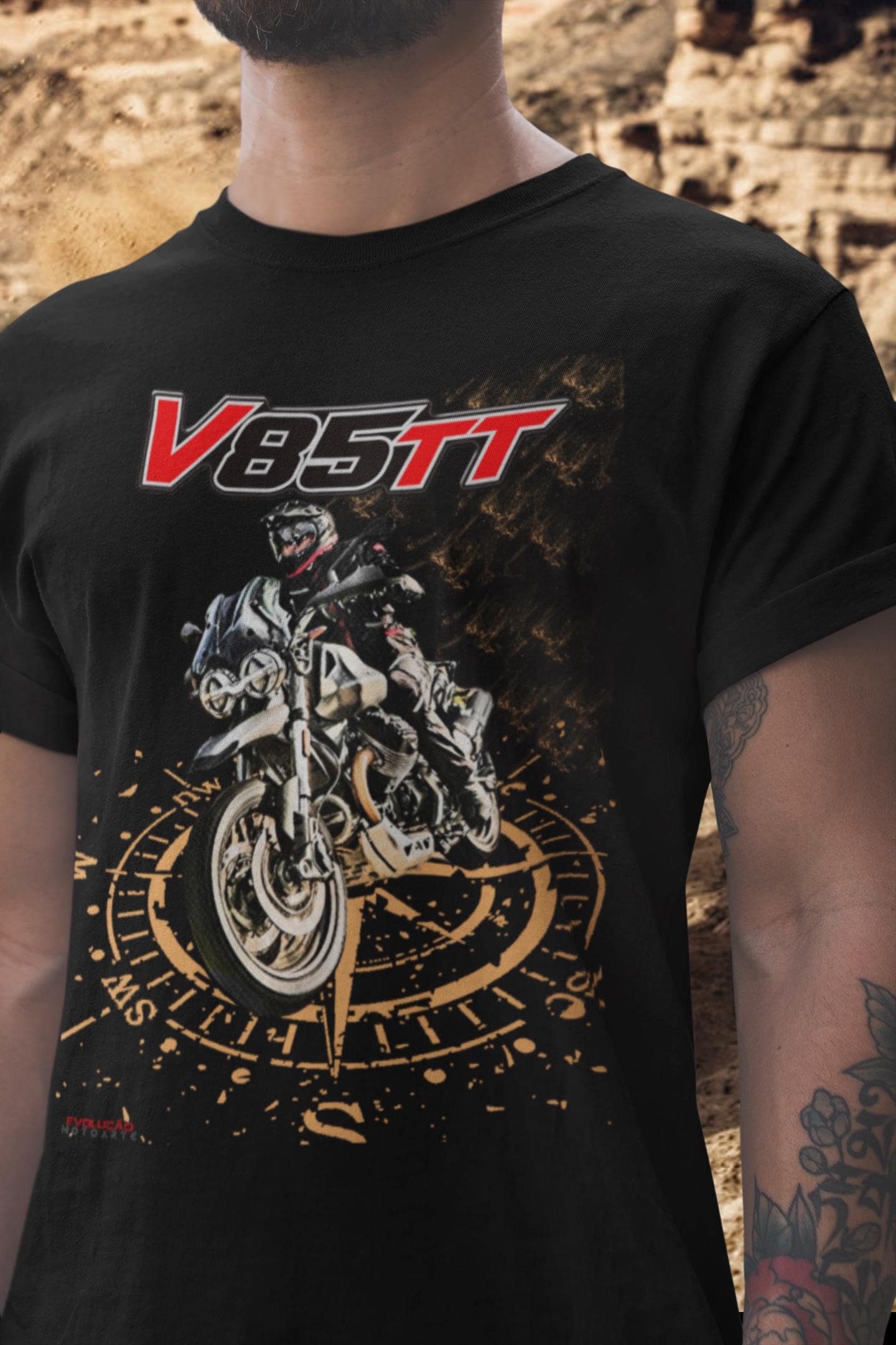 小物 T V85 TT Adventure Bike T Shirt Classic Enduro Motorcycle Gift for