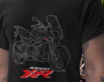 S1000XR Motorcycle T-Shirt, Adventure Sport Rider Present, Inline Four Biker Tee, Sport Touring Boyfriend Gift