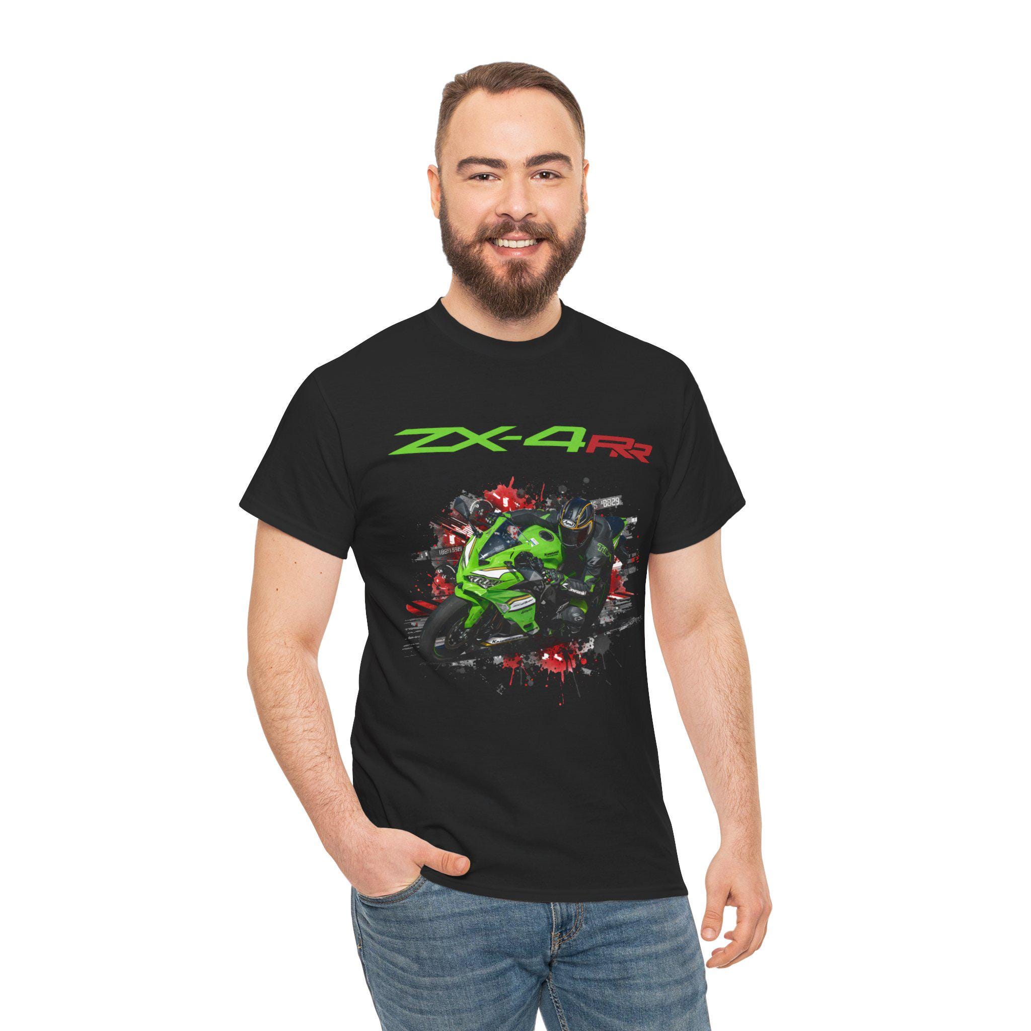 Ninja ZX4RR 2025 T Shirt, 400cc Inline Four Screamer Tee