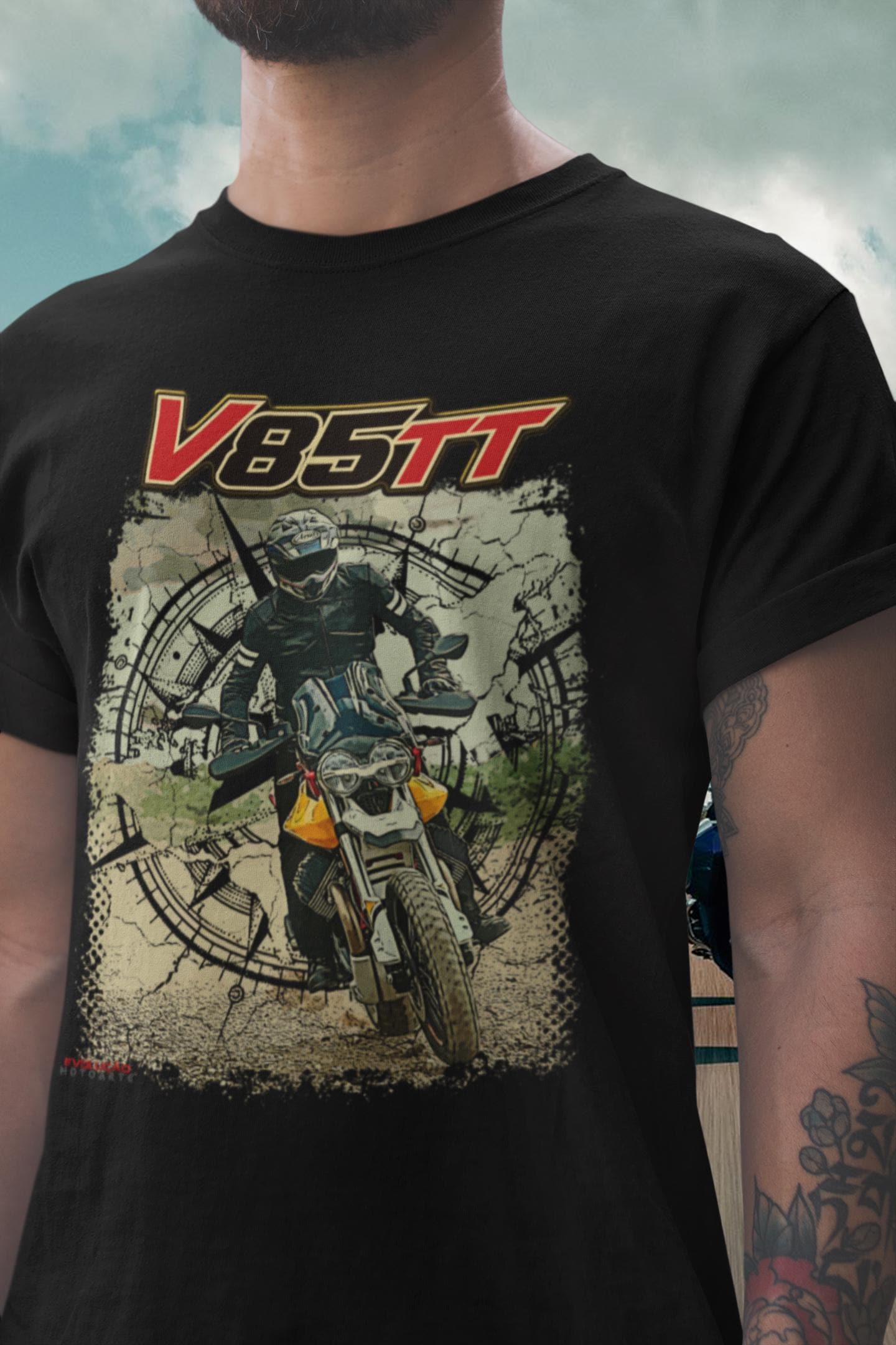 Moto guzzi t shirt - Etsy 日本