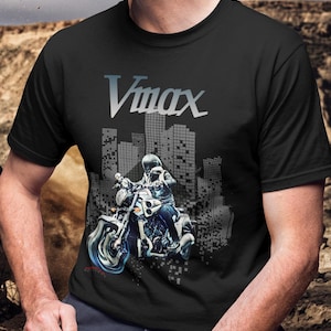 ＹＡＭＡＨＡ　魔神ＶＭＡＸ１２００オリジナル限定Ｔシャツ　Ｌサイズ　半袖　黒 Yamaha Vmax Shirt - Etsy