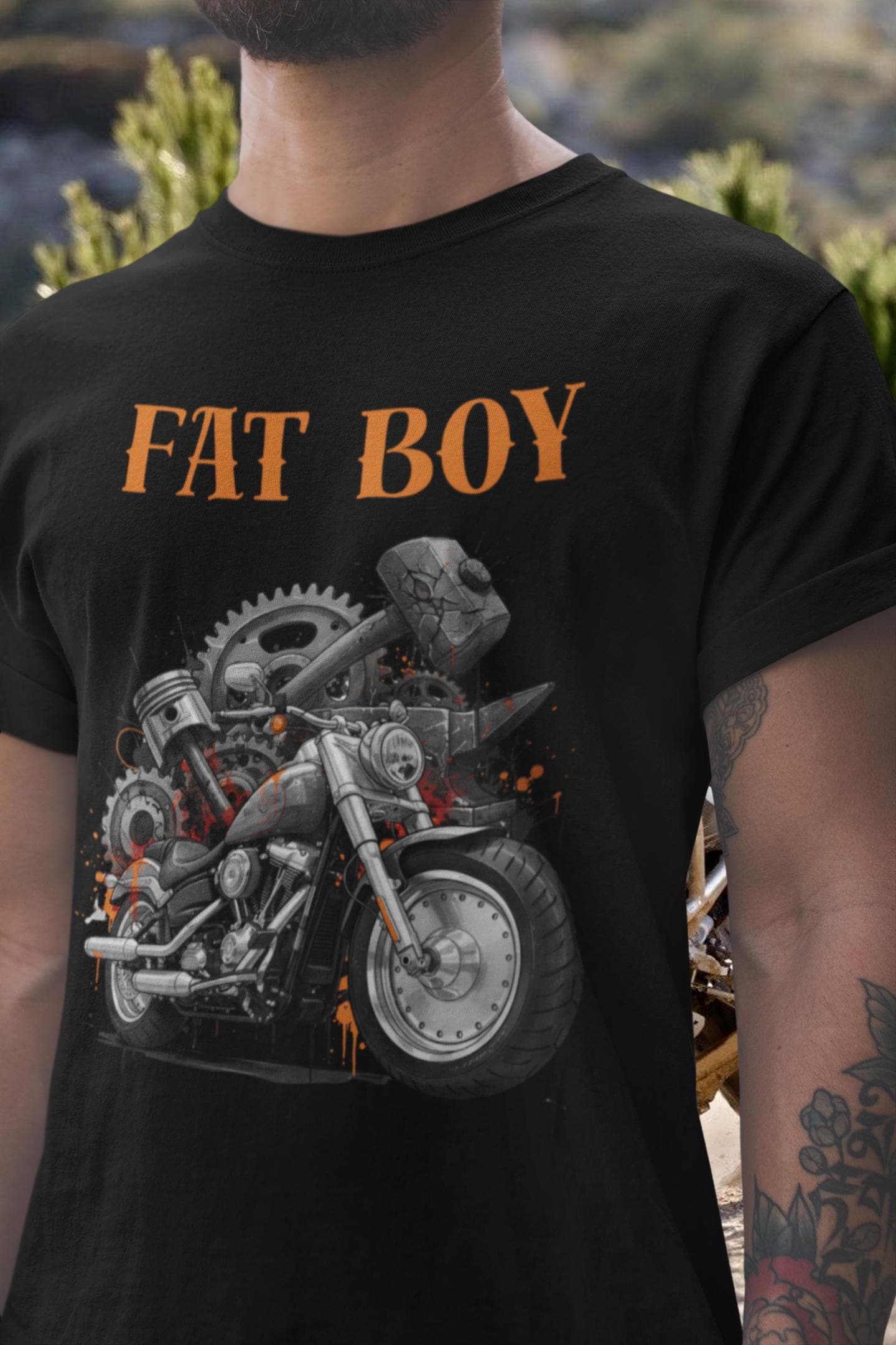 Harley Davidson Fat Boy Logo Svg - Etsy