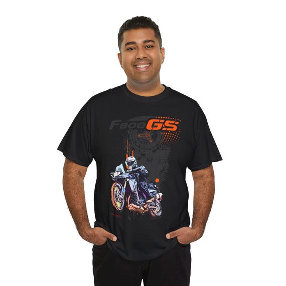 F 800 GS Tシャツ トレイルコンカラー モーターサイクルTシャツ オフ 