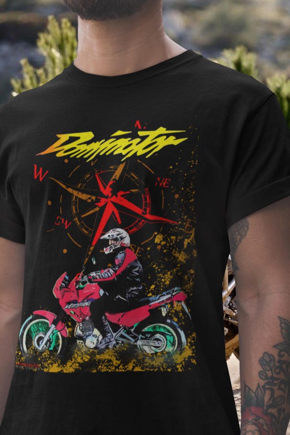 Dominator T Shirt NX650 Classic Dual Sport Motorcycle Tee Big