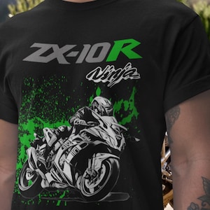 かっこいい☆Tシャツ Ts95 Kawasaki Zx7r Inspired Premium Grey T Shirt Zx7-r - Etsy