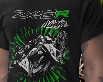 BADHOP×Kawasaki Frontale シャツ XL Ninja ZX-6R T Shirt Supersport 636 Screamer Motorcycle Tee Racing