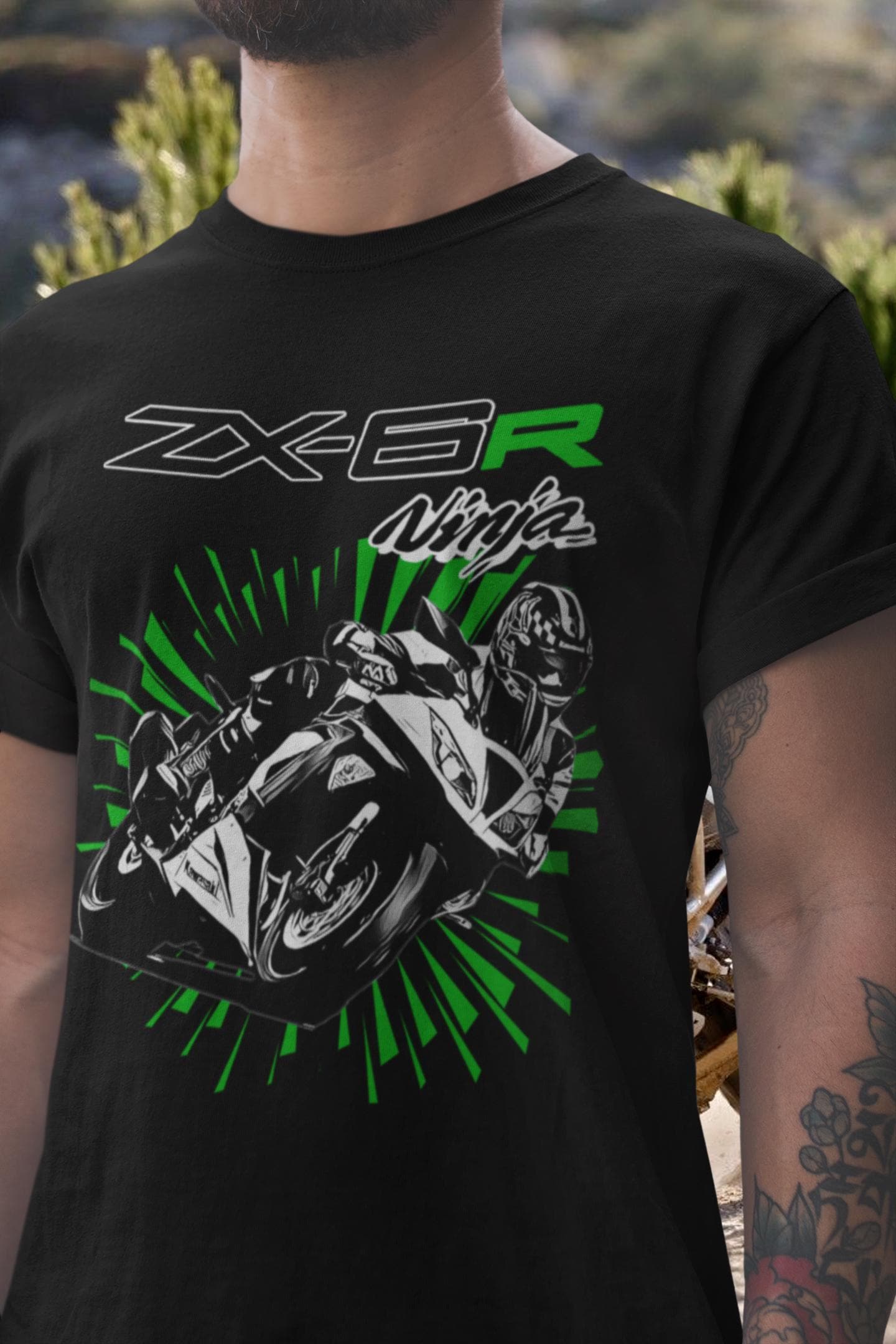 ビンテージ　バイク　Tシャツ ヴィンテージ・バイクが鈍い光を浮かべる時」Tシャツ – 1+1 Shopping
