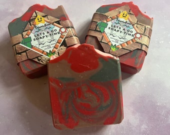 Let’s a Go Soapy Time: cashmere and amber scented vegan soap