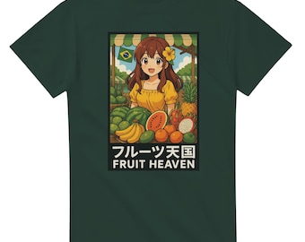 フルーツヘブン – トロピカルアニメTシャツ