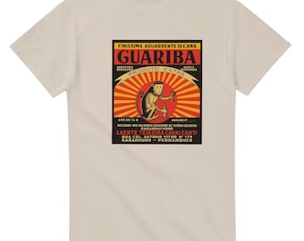 Guariba – ペルナンブコ ヴィンテージ ラベル |クラシックなユニセックス T シャツ