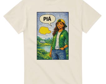 PIÁ Paraná Brazil Pop Art T-Shirt