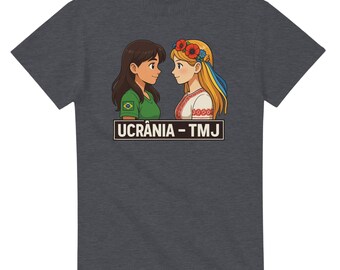 UCRÂNIA – TMJ | ブラジルとウクライナの連帯Tシャツ