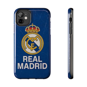 Real Madrid Phone Case - Santiago Bernabeu Inspired - Los Blancos Fan Gift - iPhone Case