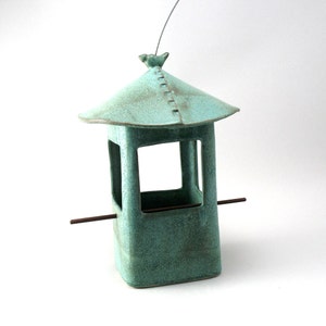 Bird Feeder, Ceramic Bird Feeder, Pottery Bird Feeder, Handmade Bird Feeder, Rustic Garden Art