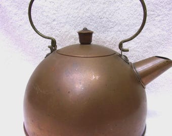 Vintage REVERE WARE COPPER Tea Kettle - Etsy