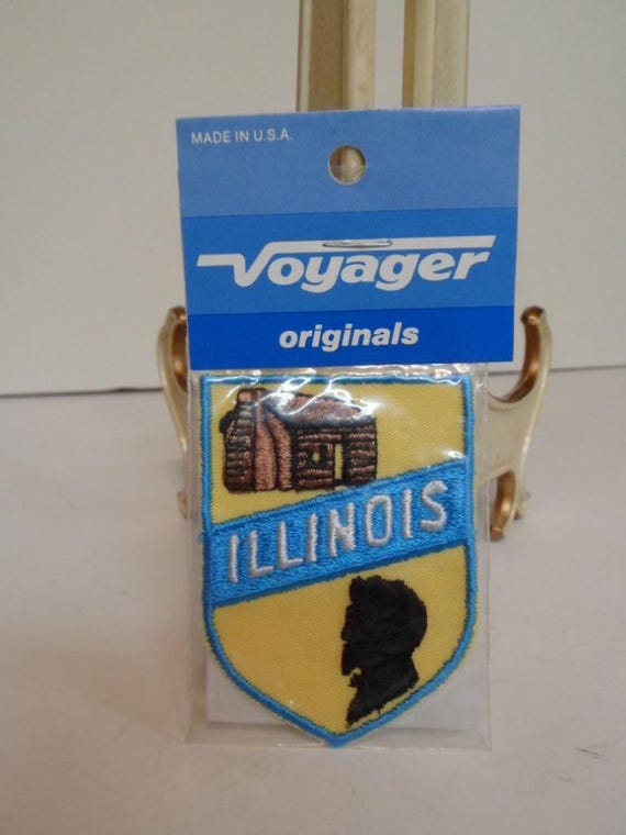 NOS 1970s Illinois Cloth Patch
