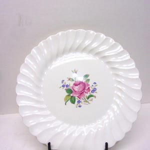 Myott Myott Rose パターン 9 3/4 インチ プレート
