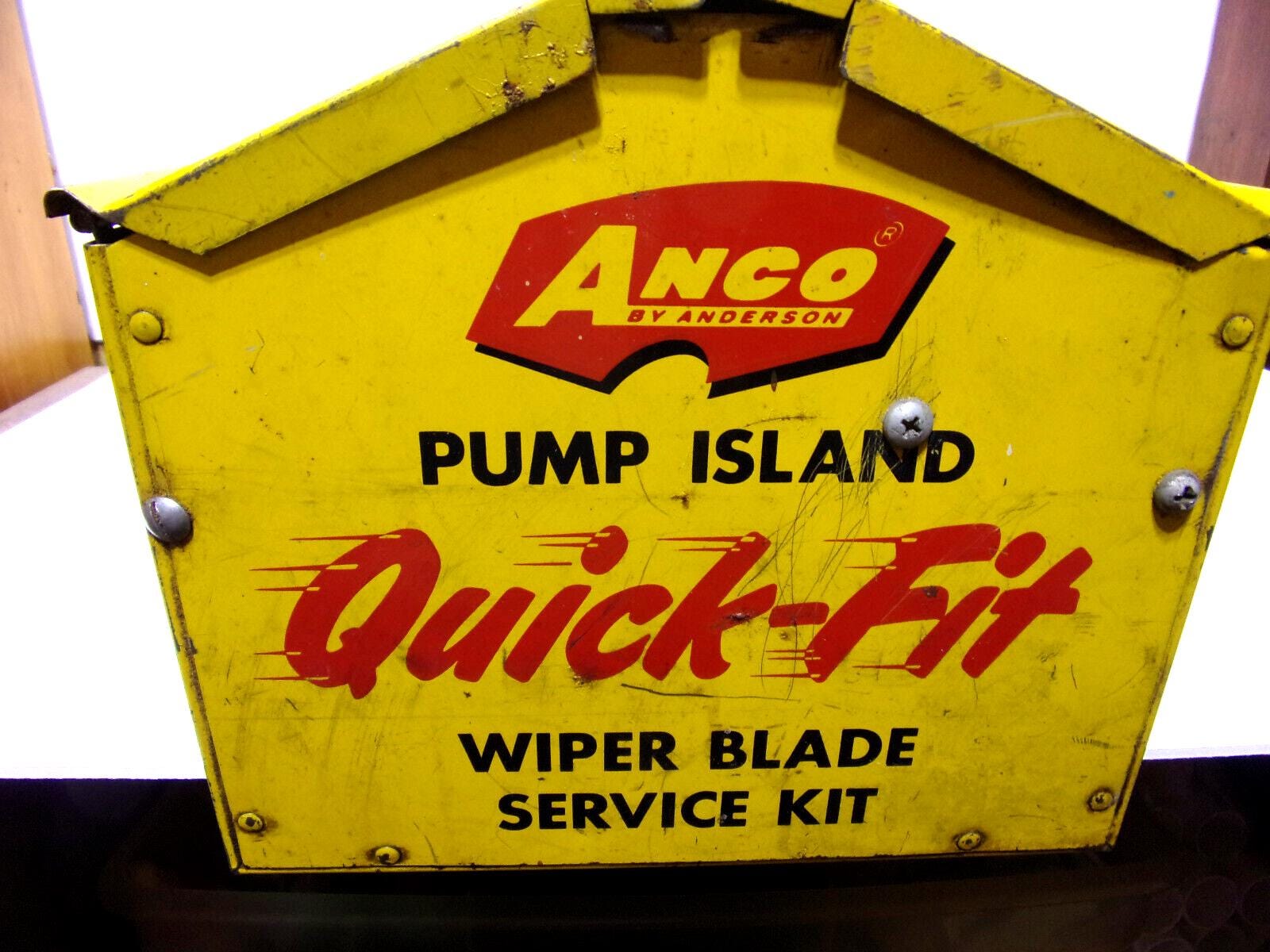 1950s Anco Windshield Wipers Advertising Tool Box for Your Service