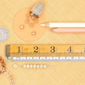 Czech Glass Beadwork Supplies, Fire-Polished Faceted Rondelle Beads, Translucent Peach with Light Silver Mercury Finish | 7x5mm - 10pcs image 4