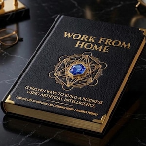 Guía de negocios para trabajar desde casa: Pasos estratégicos con IA (Descarga instantánea)