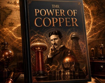 Nikola Tesla eBook | Tartaria, Free Energy & Copper Mysteries | Alternative History Digital Book PDF